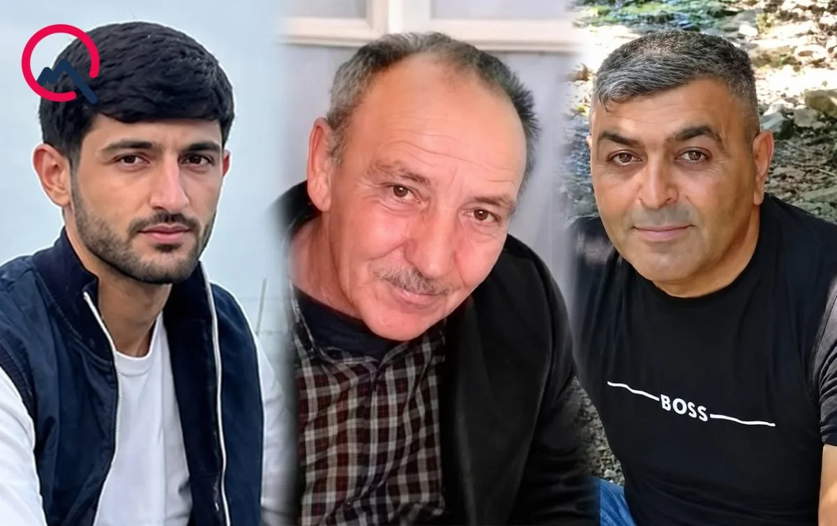 Salyandakı qəzada ölənlərin - Fotoları