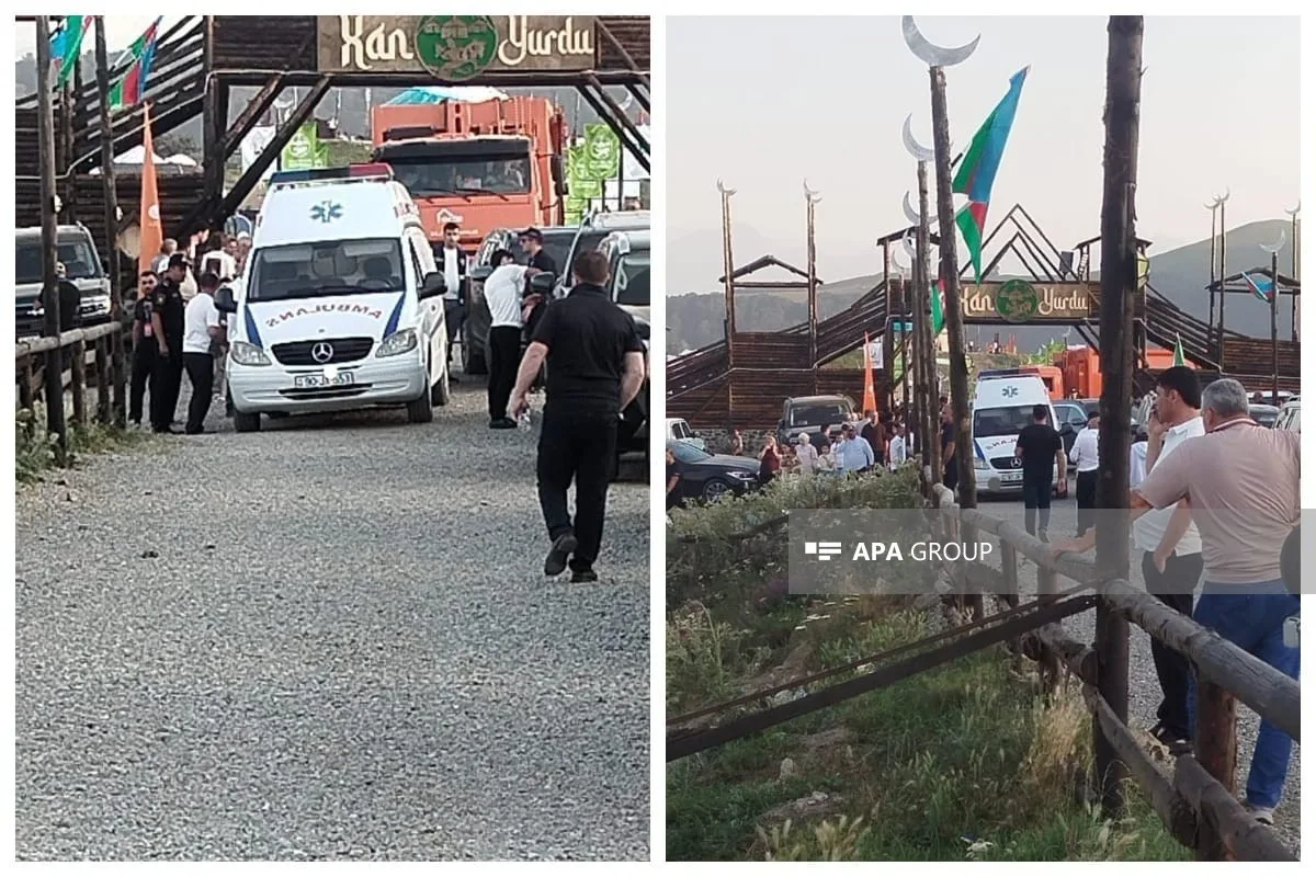 Milli Yaylaq Festivalında səhnə uçdu, xəsarət alanlar var - Yenilənib