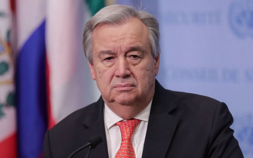 Antonio Quterreş Suriyaya səfər edib
