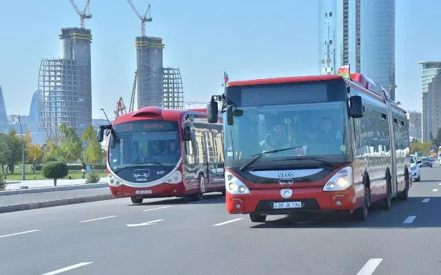 Bu avtobuslar alternativ küçələrdən istifadə edəcək