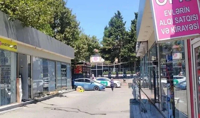 Əhmədlidə küçə satıcıları yığışdırıldı - VİDEO