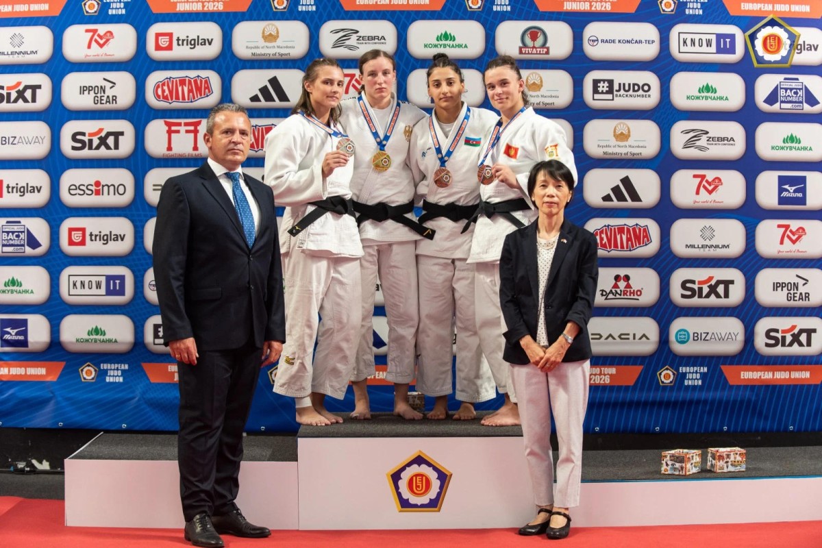 Azərbaycan cüdoçusu Avropa Kubokunda medal qazanıb