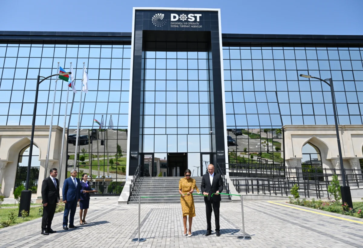 Naxçıvan Regional DOST Mərkəzinin açılışı olub - FOTOLAR