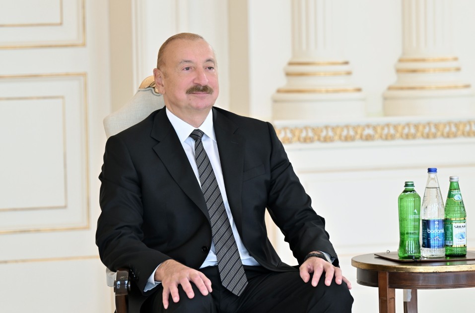 Prezident onu qəbul etdi