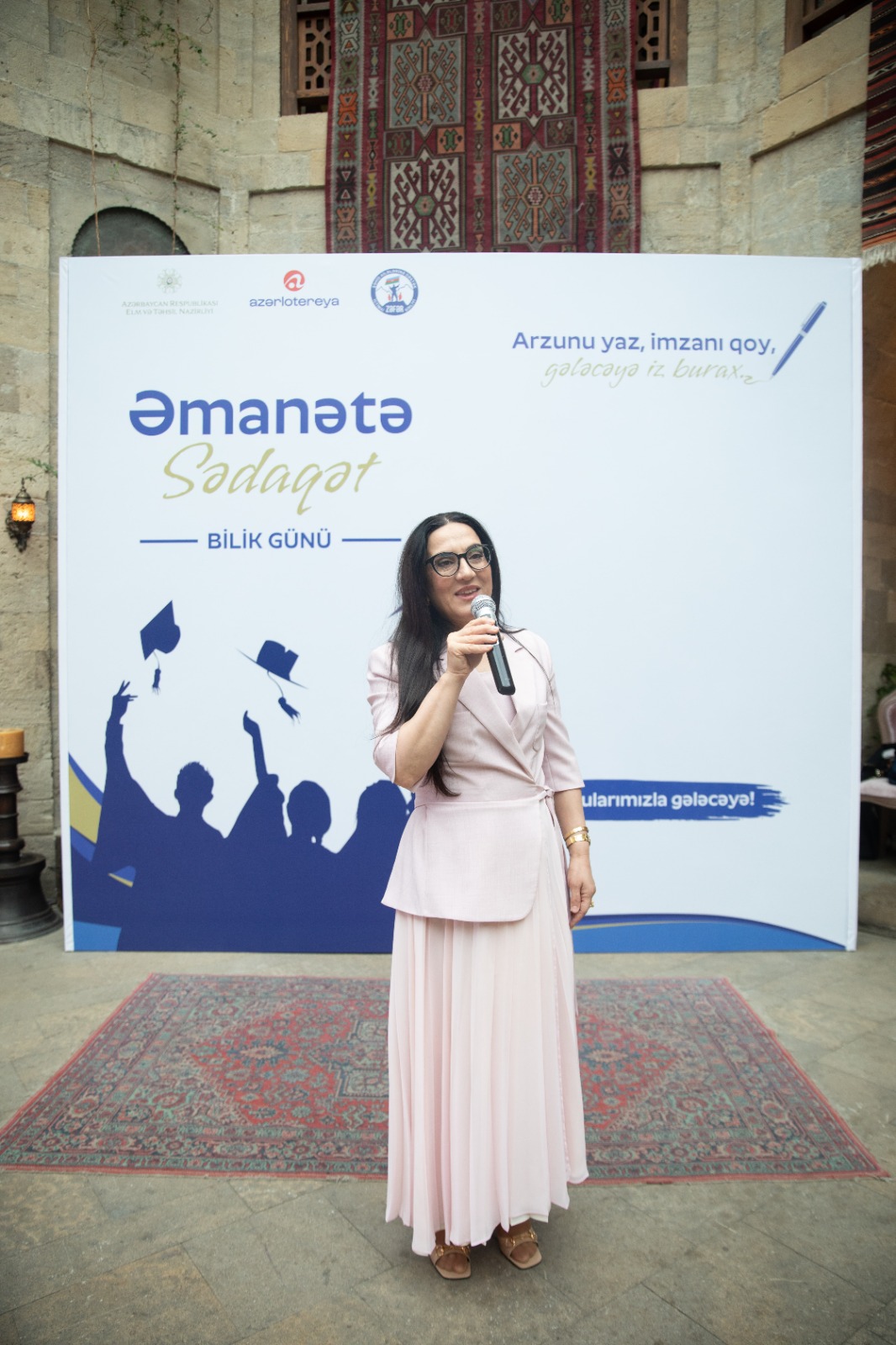 “Əmanətə Sədaqət” layihəsi çərçivəsində şəhid övladları üçün Bilik Günü tədbiri keçirildi - FOTOLAR