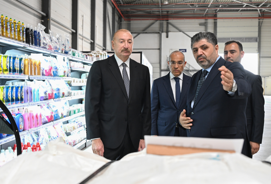 Prezident Qaradağda açılışda - FOTOLAR