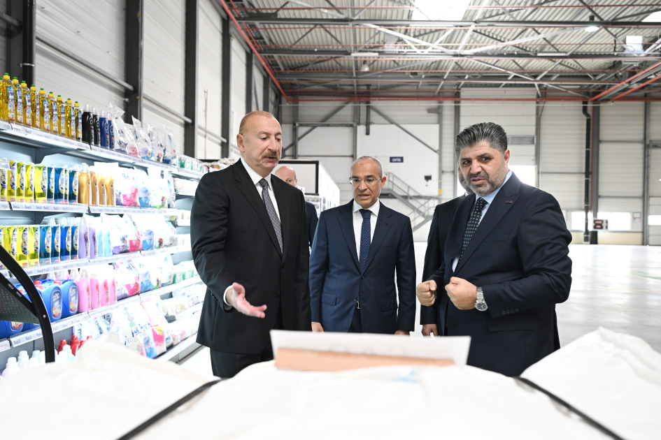 Prezident Qaradağda açılışda - FOTOLAR