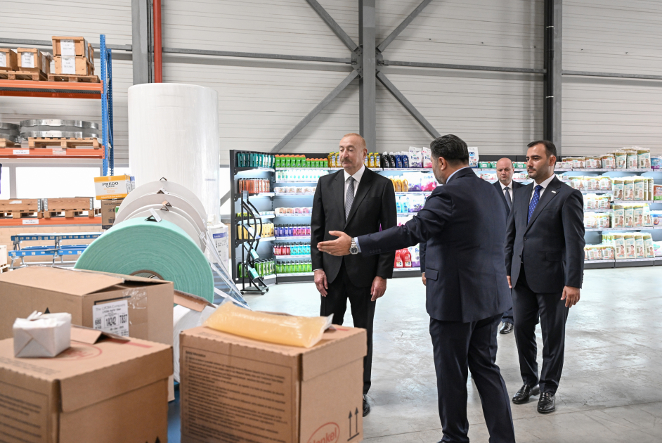 Prezident Qaradağda açılışda - FOTOLAR