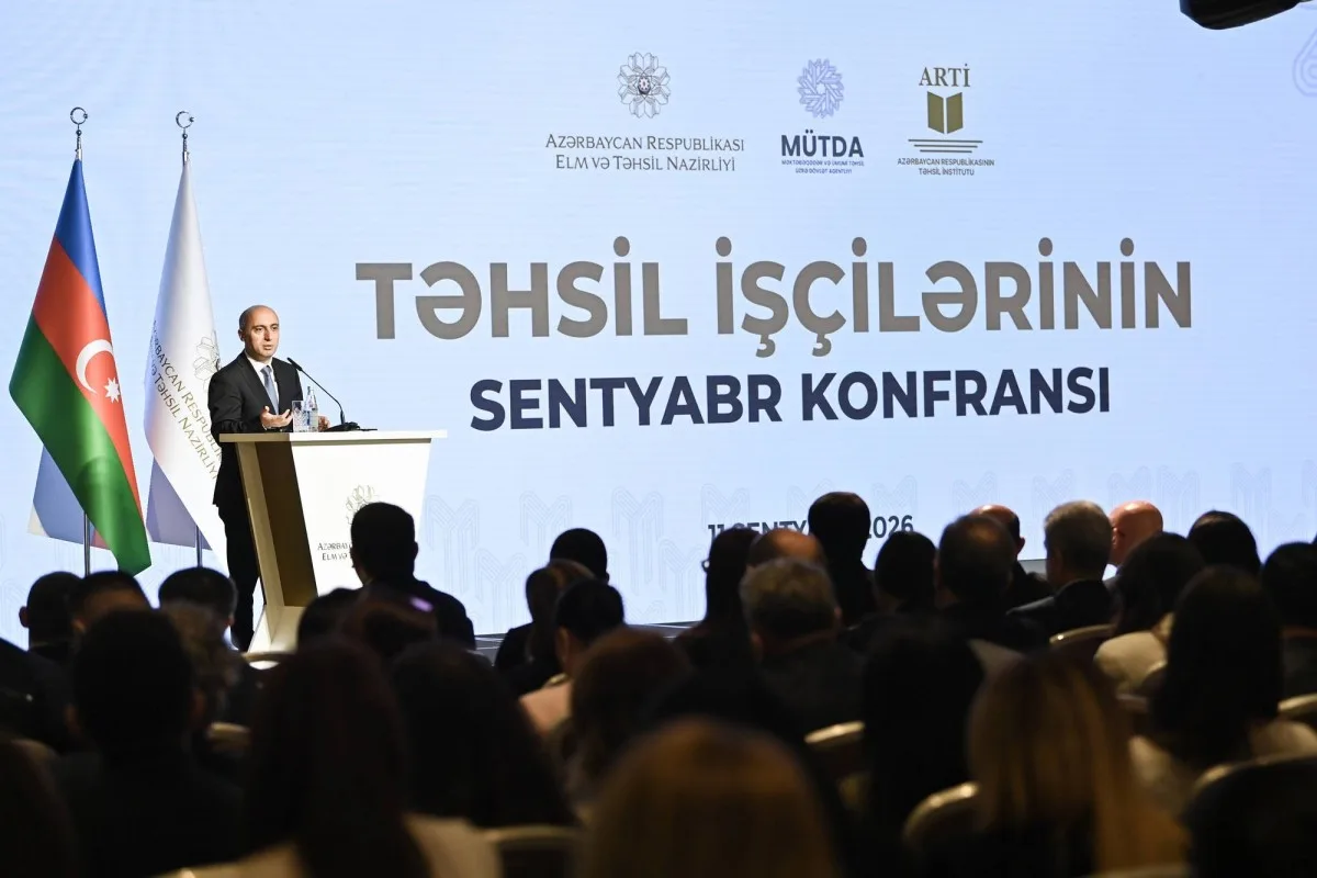 2026-2027-ci il tədris ili üzrə təhsil işçilərinin sentyabr konfransı keçirilib