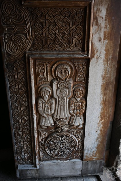 Diplomatlar Gəncəsər monastırında - FOTOLAR