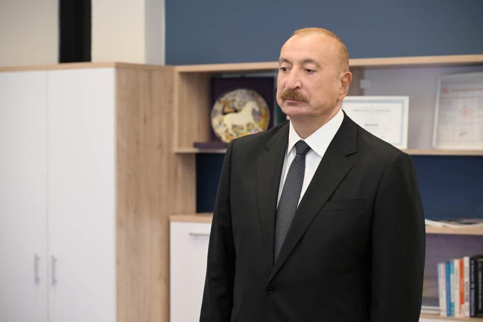 Ильхам Алиев принял участие в открытии «SABAH.city»
