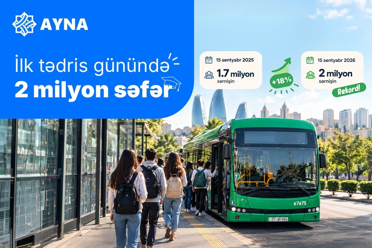 Avtobuslar 2 milyon sərnişin daşıyıb
