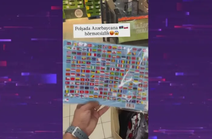 Polşada Azərbaycana qarşı TƏXRİBAT - VİDEO