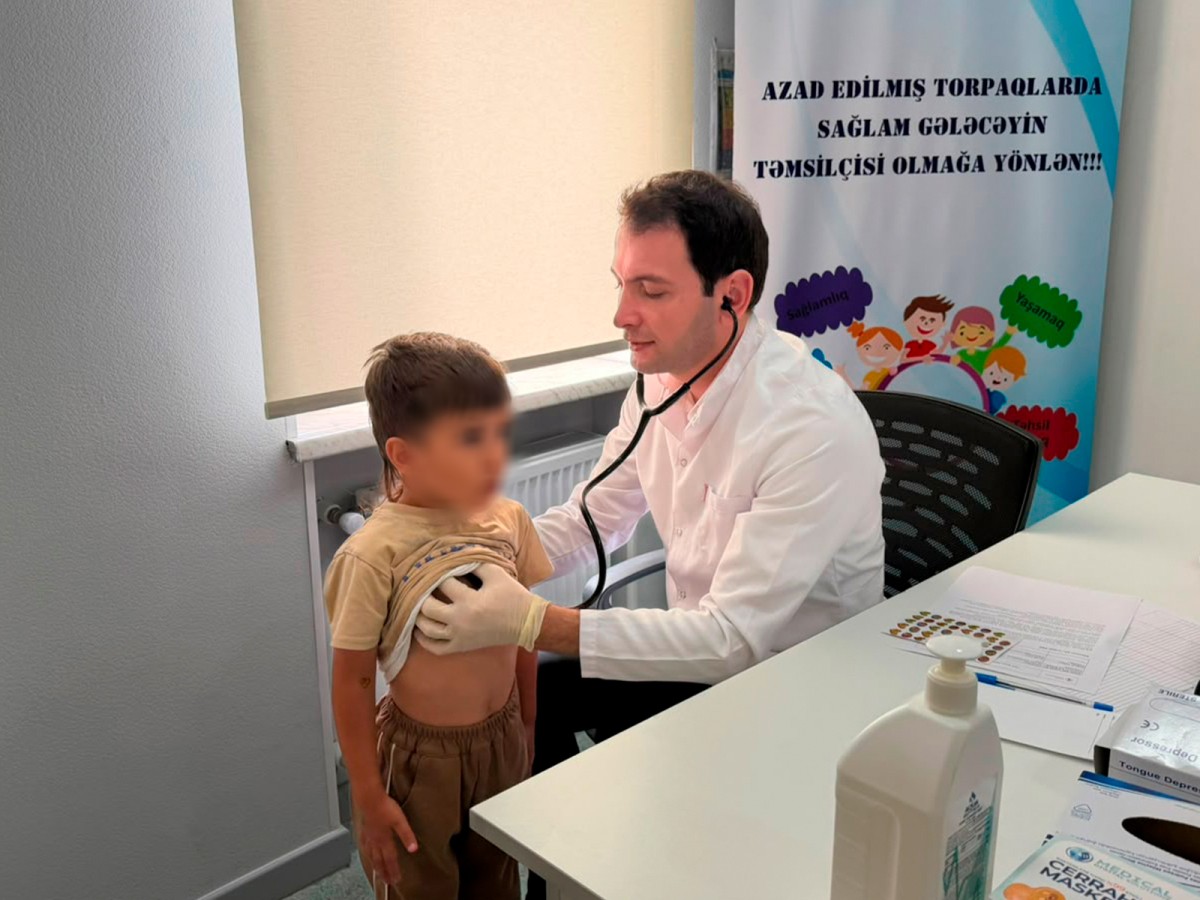 “Böyük Qayıdış”: Səhiyyə Nazirliyi Laçında uşaqlar üçün tibbi müayinələr keçirdi - FOTOLAR