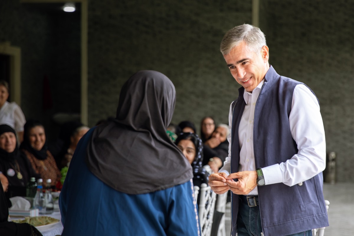Anar Ələkbərov Masallıda şəhid ailələri ilə görüşdü - FOTOLAR