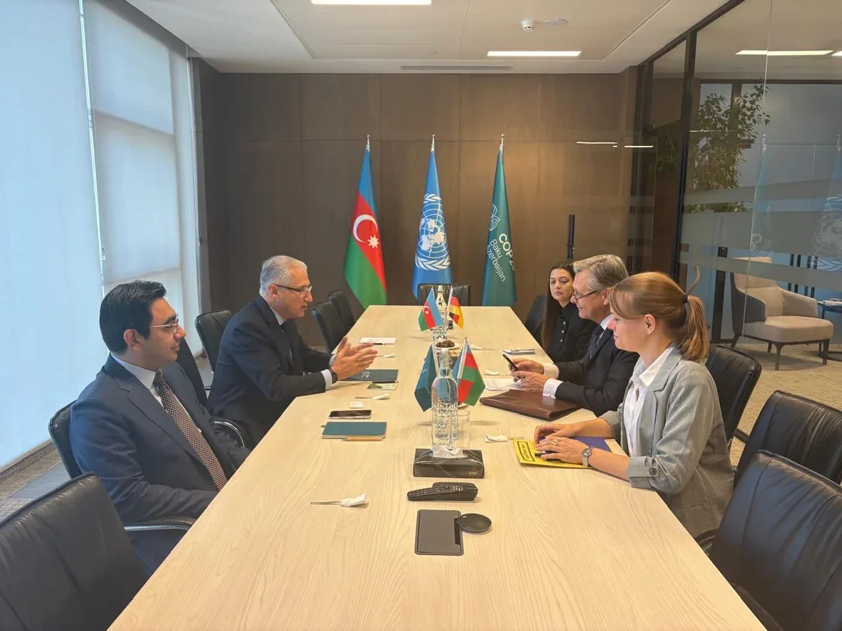 Azərbaycan və Almaniya əməkdaşlığı müzakirə ediblər