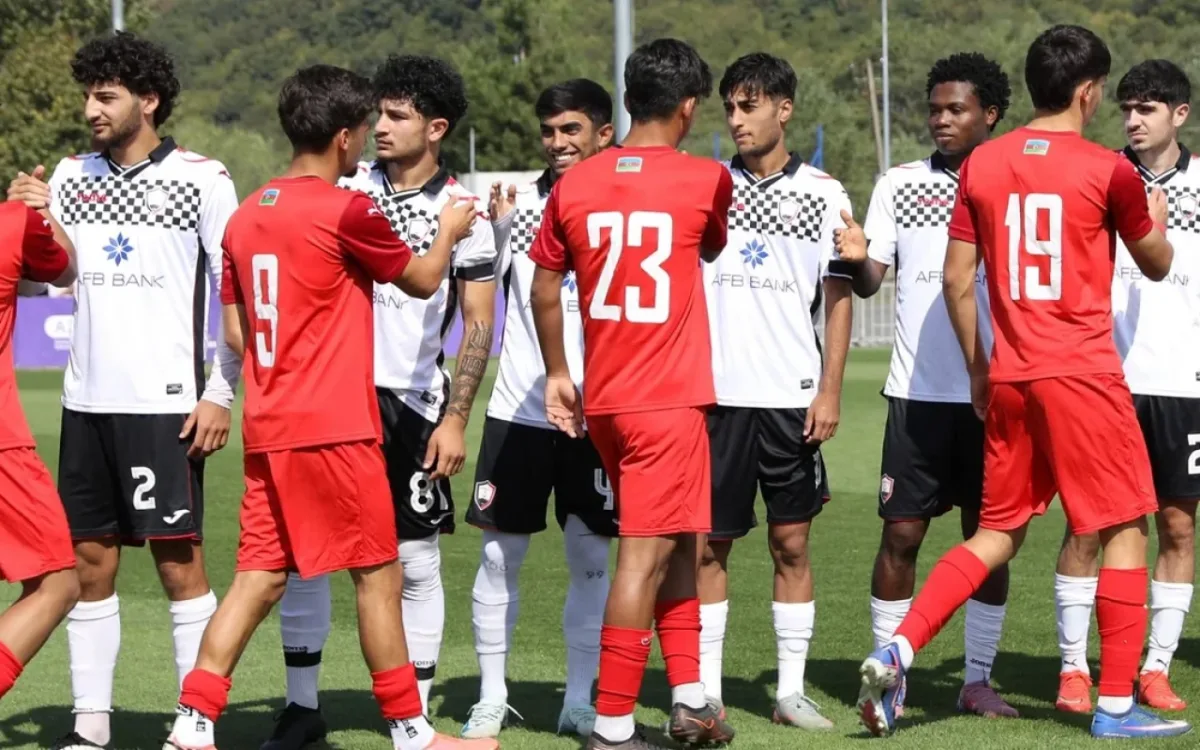 Azərbaycan U-20 millisi "Qəbələ" ilə heç-heçə etdi