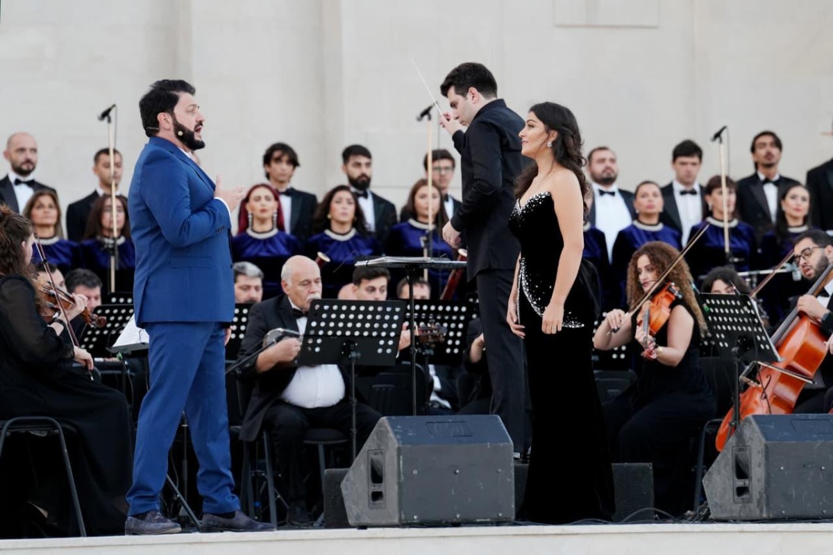 Açıq havada opera tamaşaları və konsertlərin yeni ünvanı - FOTOLAR