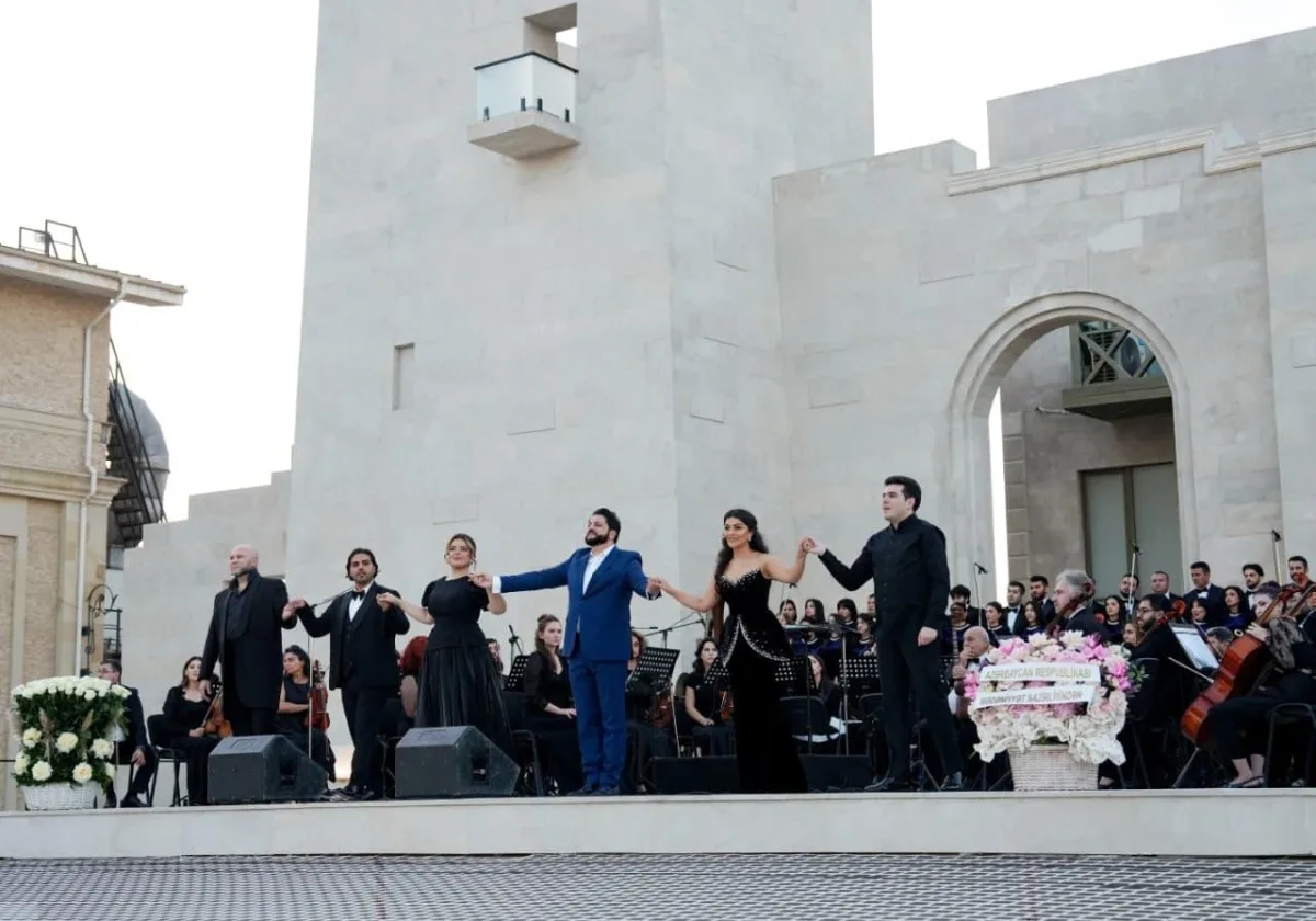 Açıq havada opera tamaşaları və konsertlərin yeni ünvanı - FOTOLAR