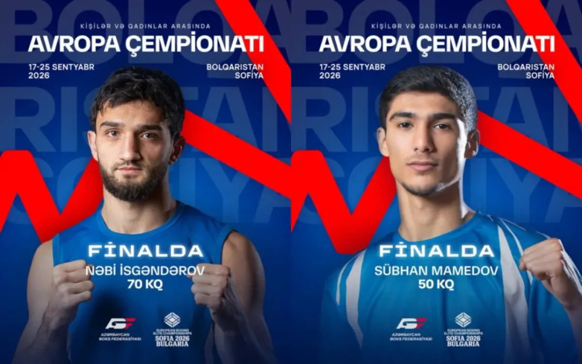Azərbaycanın 2 boksçusu Avropa çempionatının finalına yüksəldi