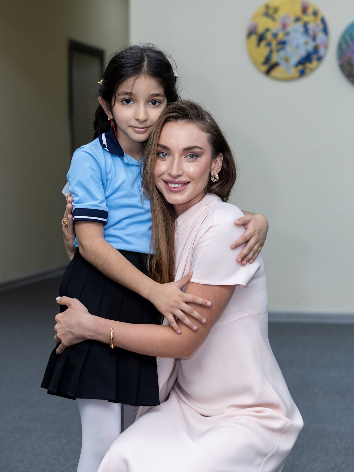 Alyona Əliyeva 3 nömrəli xüsusi təhsil müəssisəsində - FOTOLAR