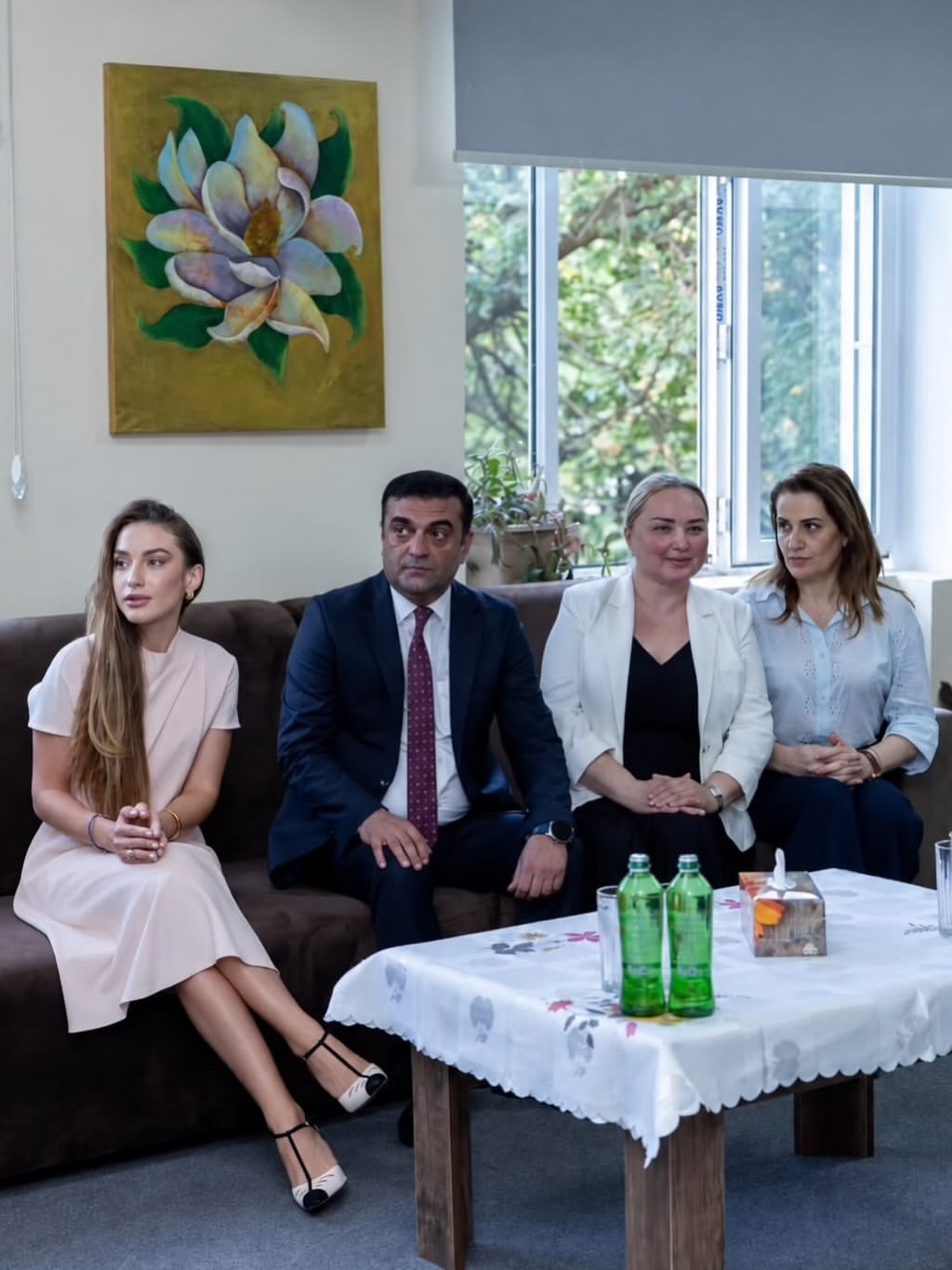 Alyona Əliyeva 3 nömrəli xüsusi təhsil müəssisəsində - FOTOLAR