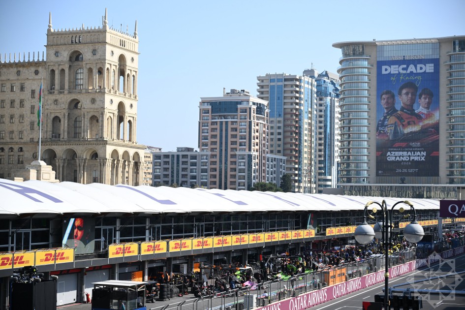 Formula 1 Azərbaycan Qran-Prisinin ilk günündən FOTOLAR