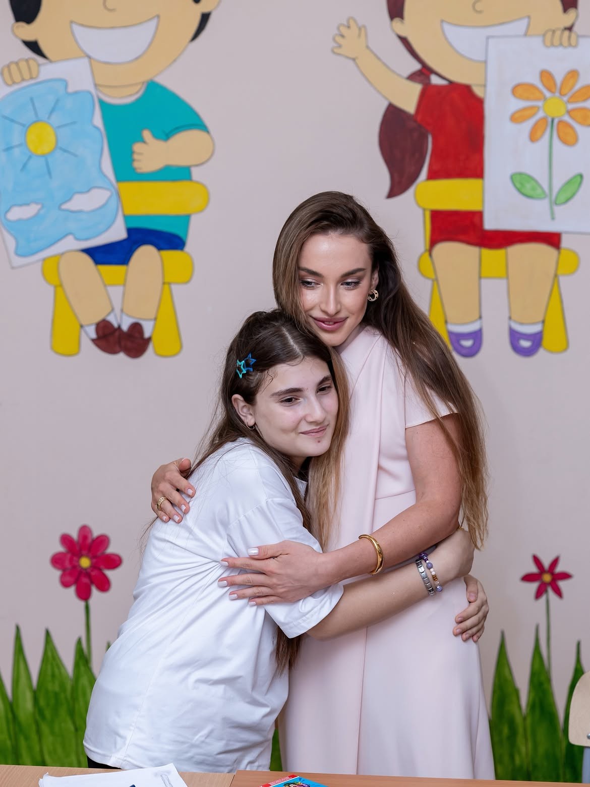 Alyona Əliyeva 3 nömrəli xüsusi təhsil müəssisəsində - FOTOLAR