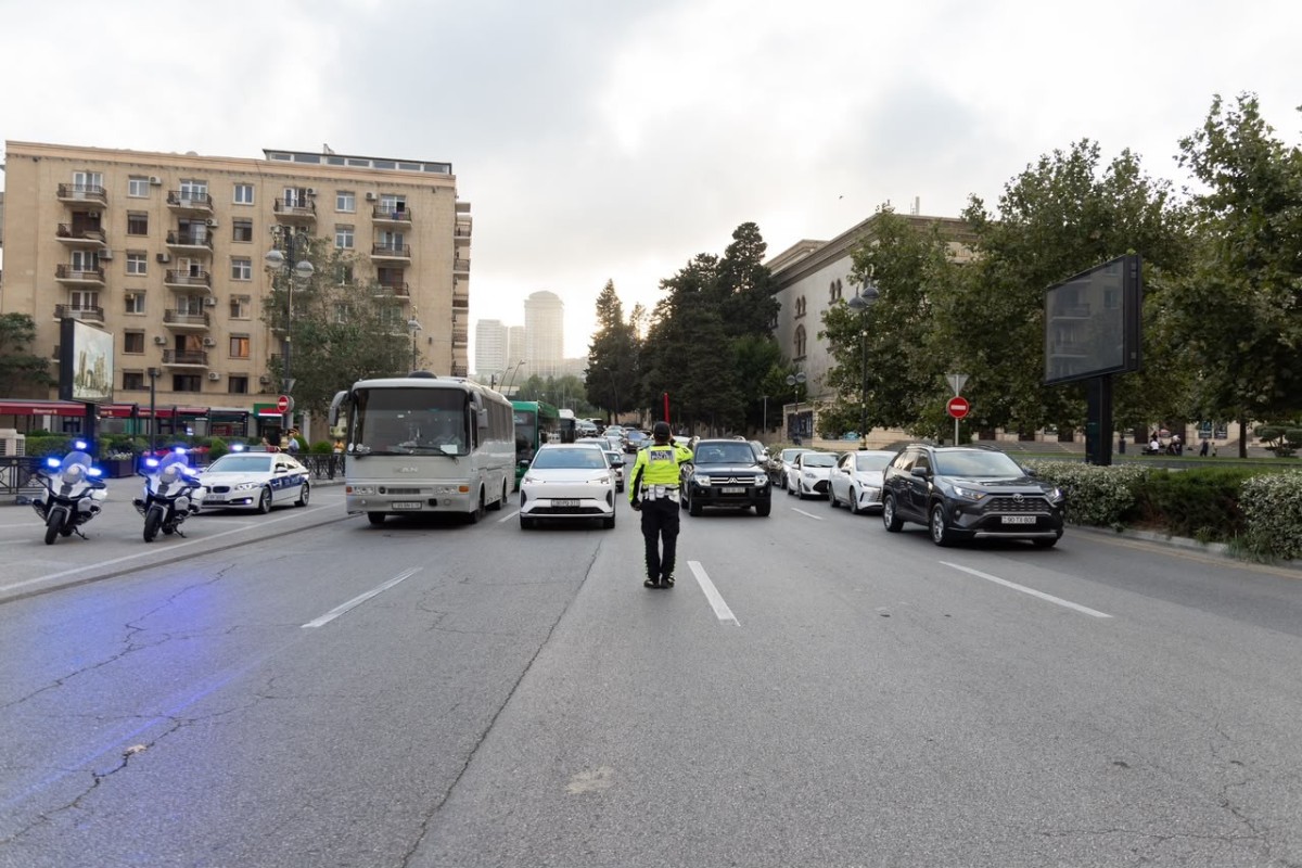 Formula 1 günlərində polis gücləndirilmiş rejimdə xidmət aparır - VİDEO