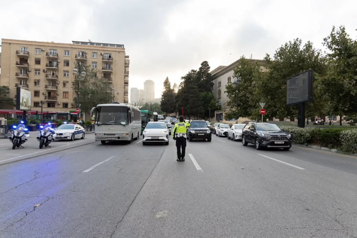 Formula 1 günlərində polis gücləndirilmiş rejimdə xidmət aparır - VİDEO
