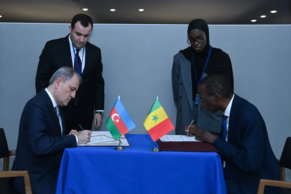 Azərbaycan və Seneqal arasında memorandum imzalanıb