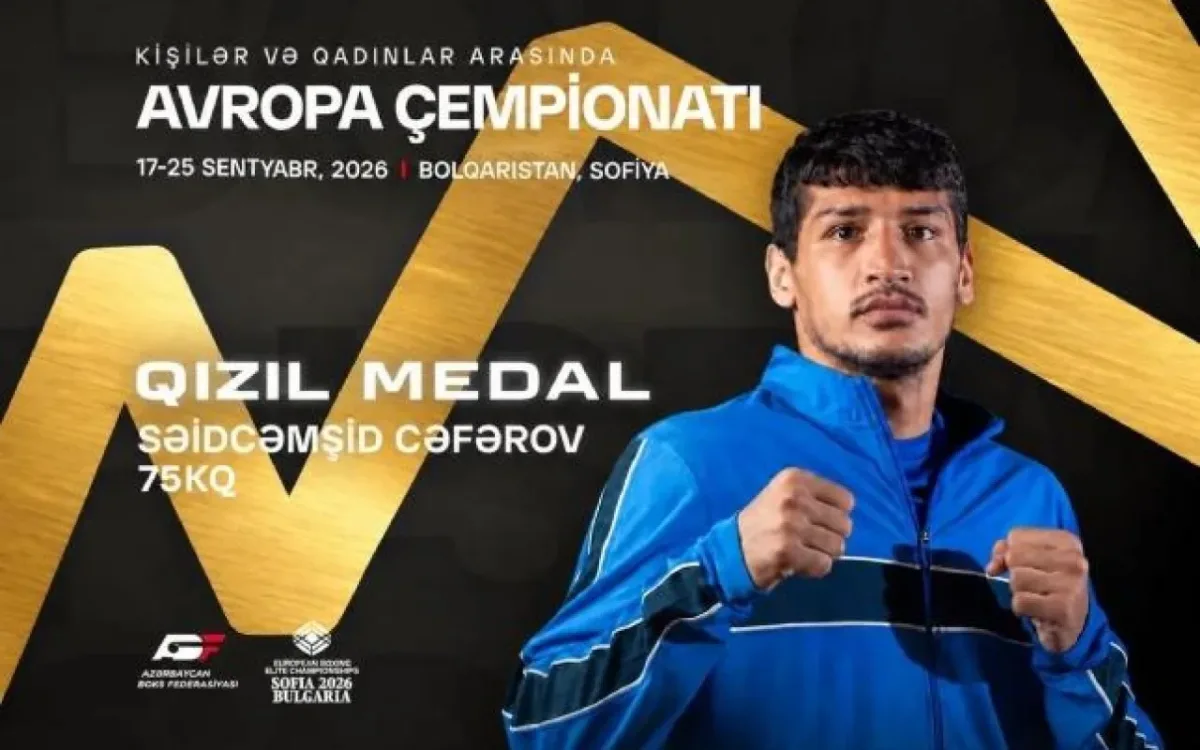 Daha bir boksçumuz Avropa çempionu oldu