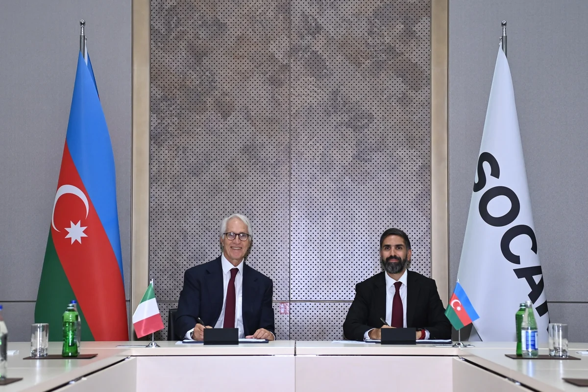 SOCAR ilə İtaliya Futbol Federasiyası arasında müqavilə imzalanıb