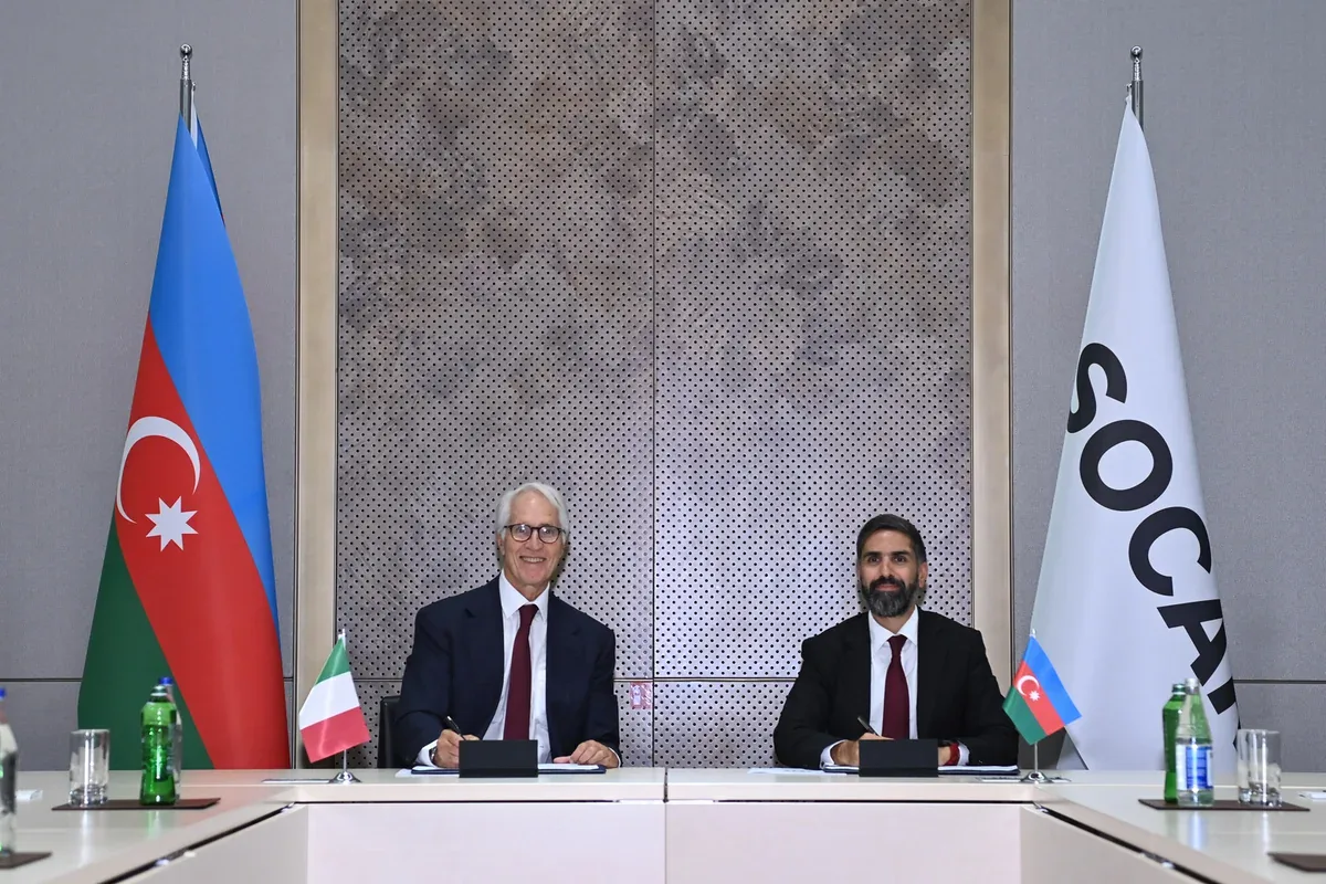 SOCAR ilə İtaliya Futbol Federasiyası arasında müqavilə imzalanıb