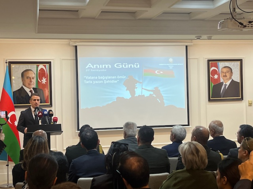 Vətən müharibəsi şəhidlərinin əziz xatirəsi İranda anıldı -FOTOLAR