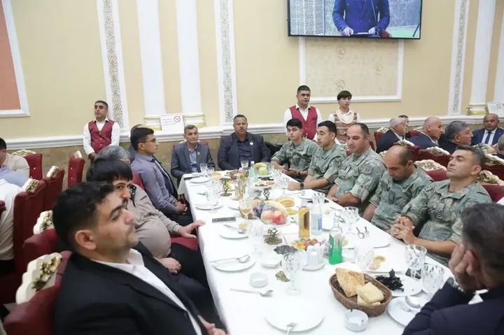 Deputat Ağalar Vəliyev şəhid ailələri ilə görüşdü, ehsan mərasimi təşkil olundu