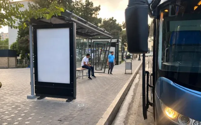 Bakının bu ərazilərində yeni dayanacaqlar quraşdırılıb