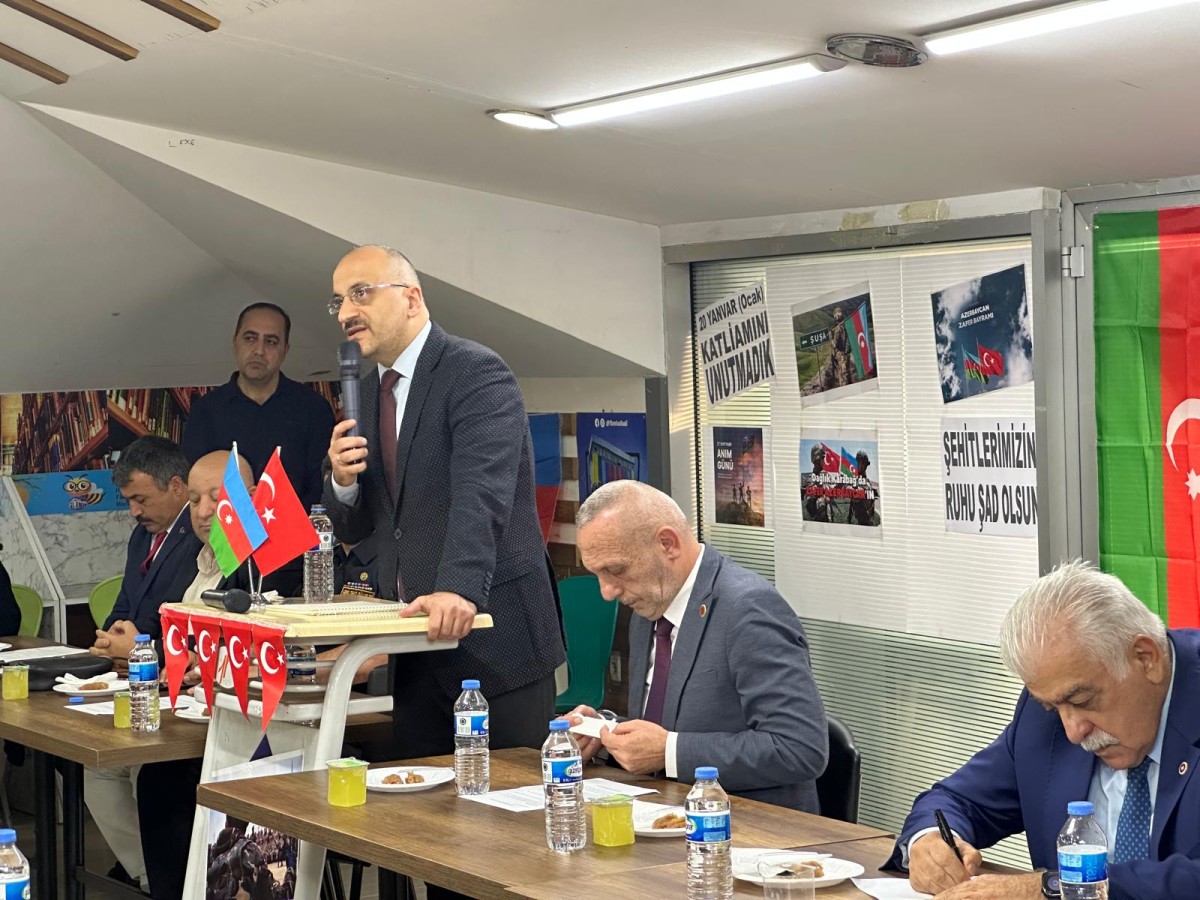 Şəhidlərimiz İstanbulda anıldı - FOTOLAR