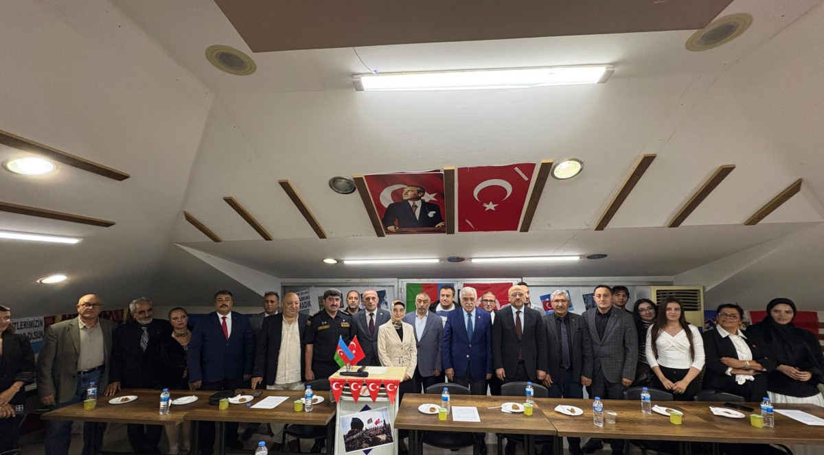 Şəhidlərimiz İstanbulda anıldı - FOTOLAR