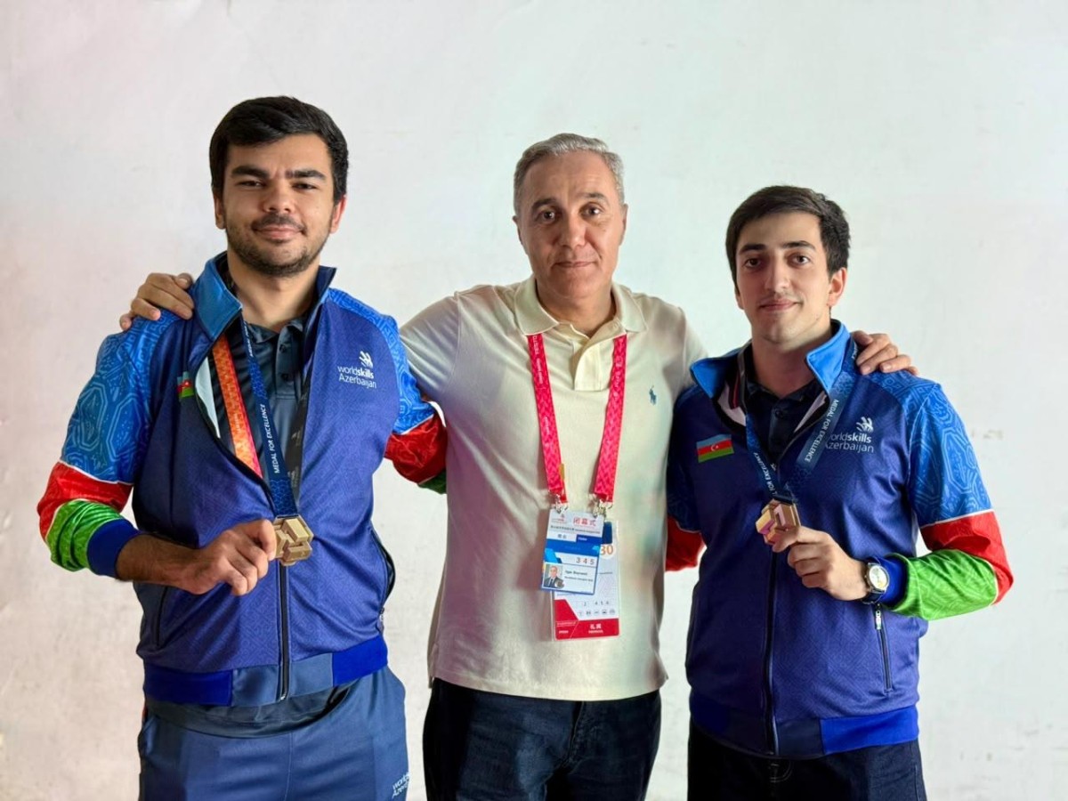 Azərbaycanın “WorldSkills” tarixində ikinci “Medal of Excellence” uğuru