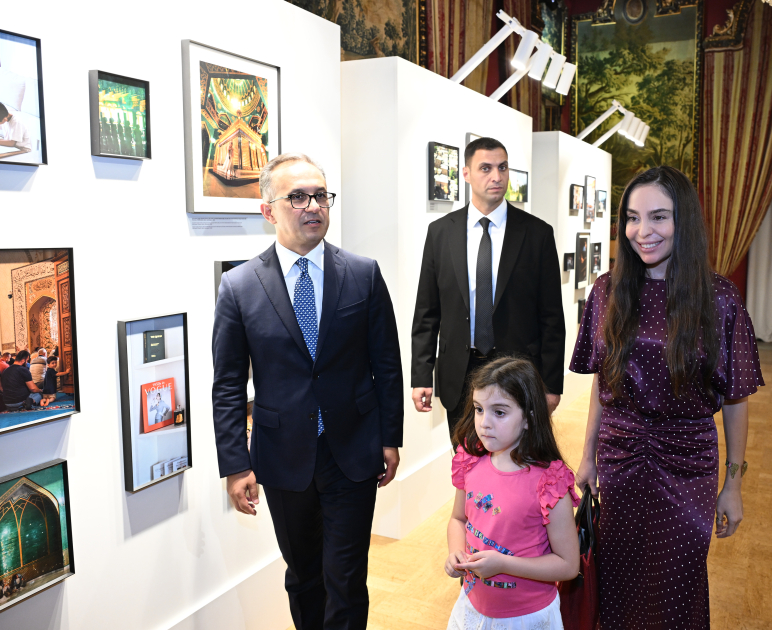 Leyla Əliyeva "Harmoniya" sənədli filminin təqdimatında - FOTO