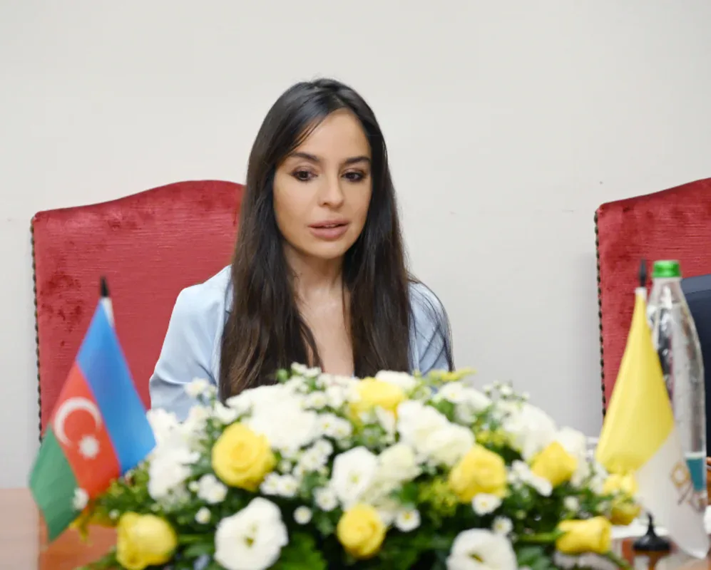 Leyla Əliyeva Culiani ilə görüşdü