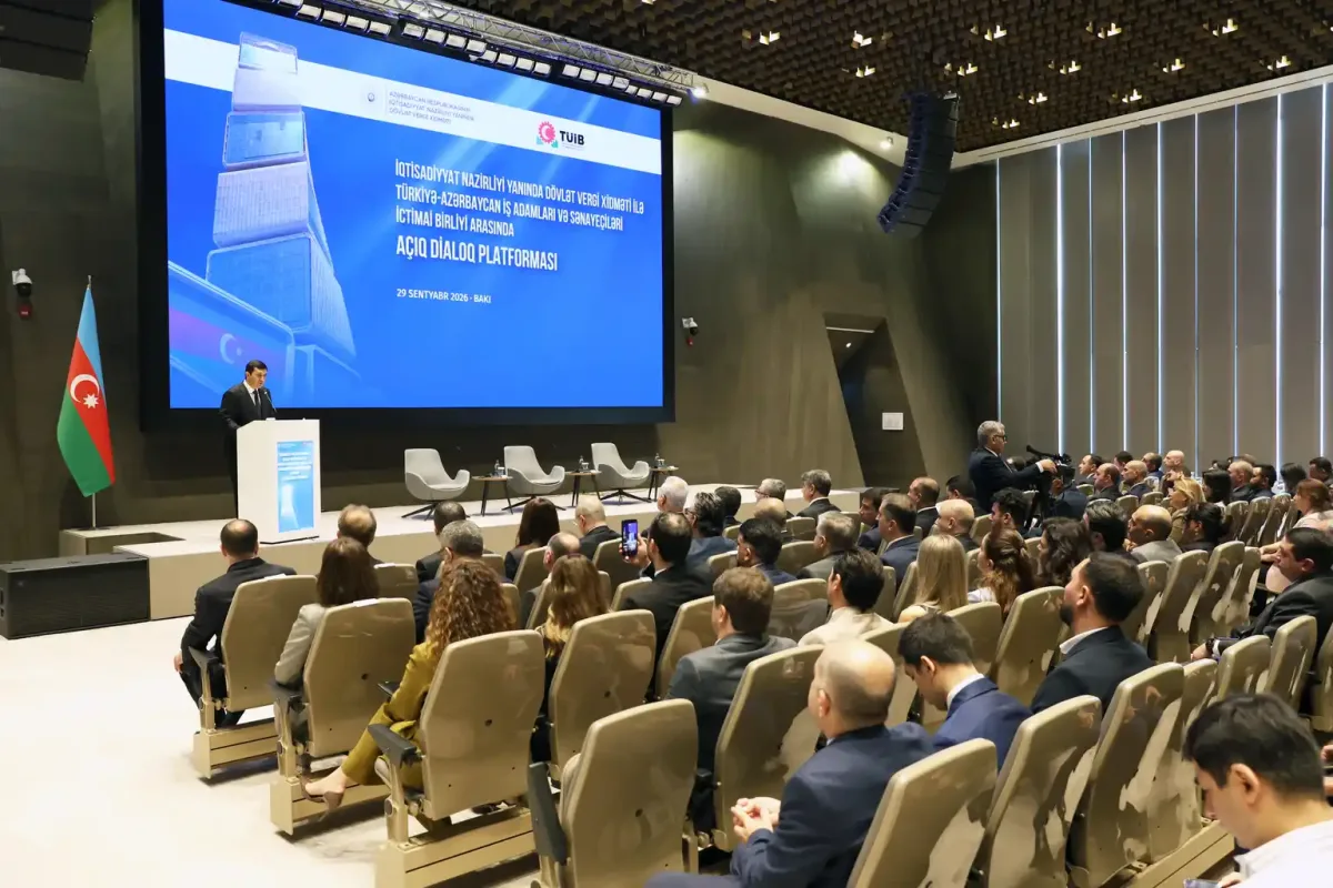 Dövlət Vergi Xidməti ilə TÜİB arasında Açıq Dialoq Platforması - FOTOLAR