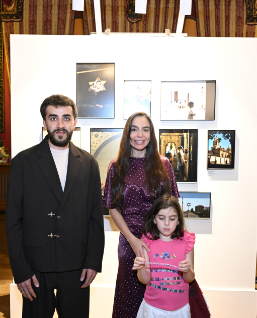 Leyla Əliyeva "Harmoniya" sənədli filminin təqdimatında - FOTO