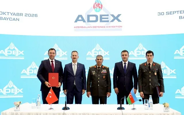 Türkiyənin müdafiə sənayesi şirkətləri ilə müqavilələr imzalandı - FOTOLAR