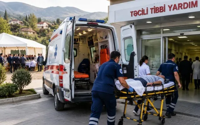 Kürdəmirdə toyda kütləvi zəhərlənmə oldu