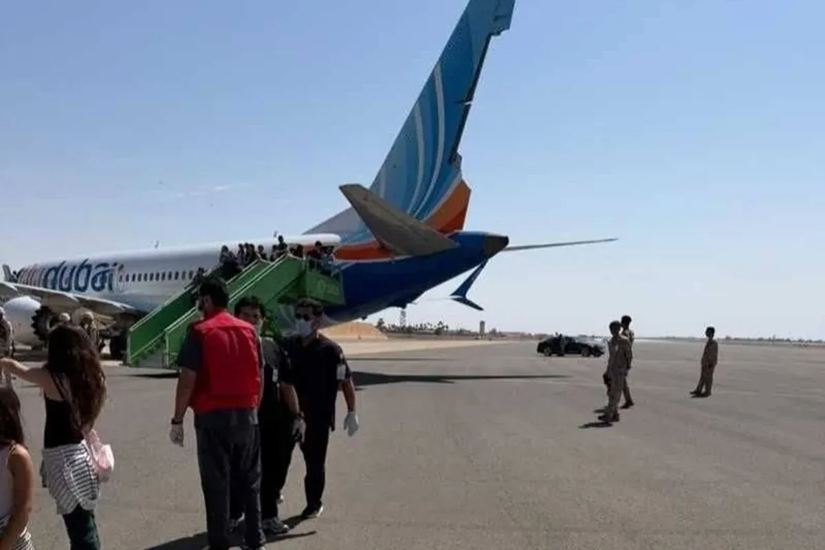 "Flydubai" aviaşirkətinin təyyarəsi İsrailə eniş edib