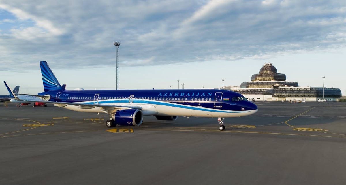 AZAL daha bir yeni nəsil “Airbus A321neo” təyyarəsi ilə donanmasını genişləndirib - FOTOLAR