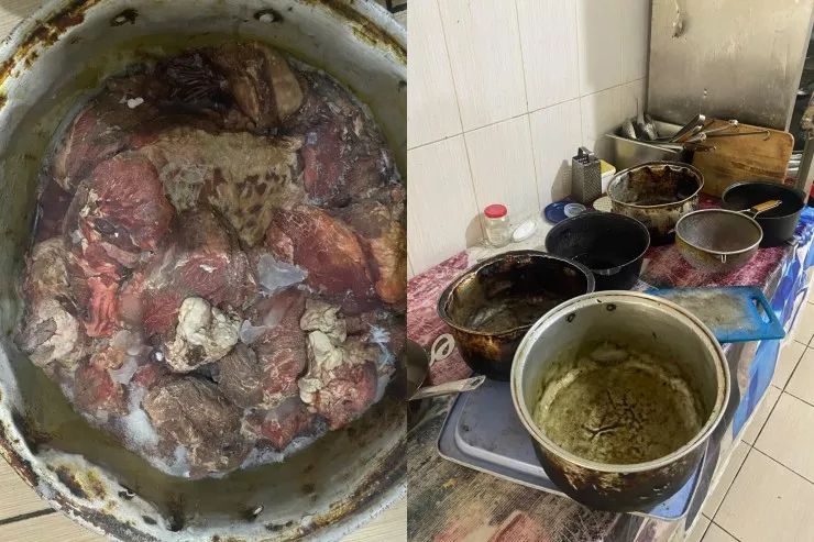 Məşhur şadlıq sarayındakı ət yararsız çıxdı