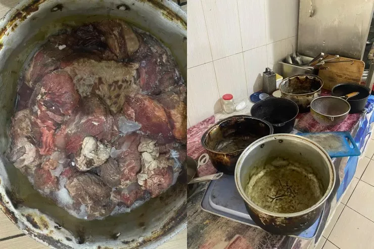 Məşhur şadlıq sarayındakı ət yararsız çıxdı